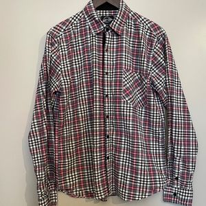 Long Sleeve Collared Button-up